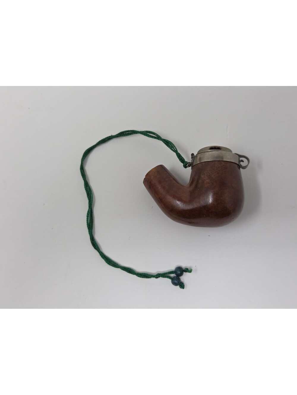 Bruyere Garantie Tobacco Pipe Bowl With Metal Cap Cord Incomplete Assembly